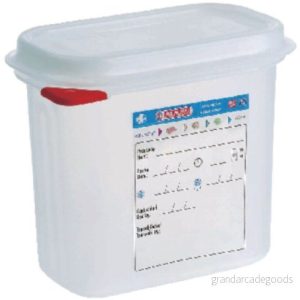 Araven 212 Matbehållare med lock, GN 19, 1,5 L (4 pack) 8411777002128 Araven 212 Matbehållare med lock, GN 19, 1,5 L (4 pack) 8411777002128