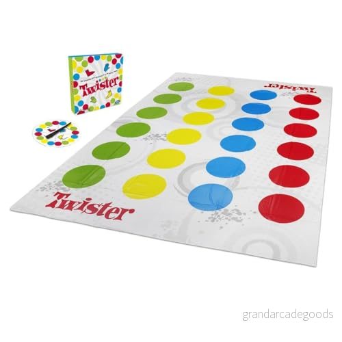 Hasbro Gaming Twister spel för barn från 6 år (holländsk version) 5010993663682