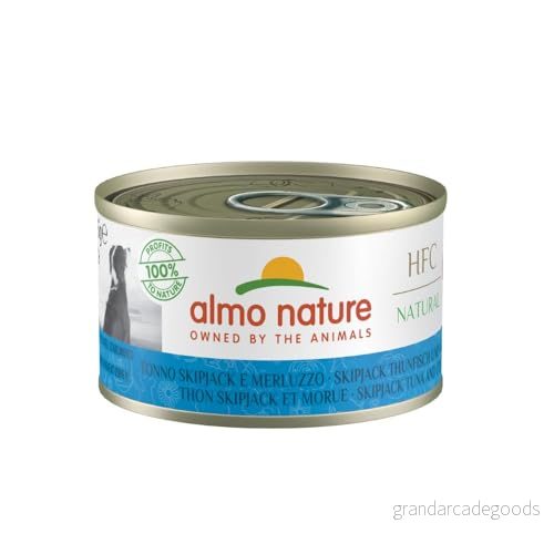 Almo Nature HFC Natural Classic hundmat skidjacka tonfisk och torsk (24 x 95 g) 8001154120790