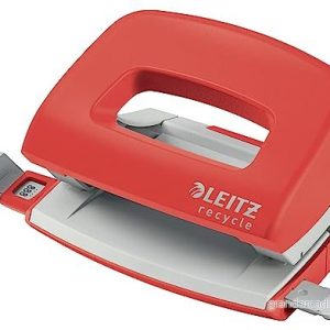 Leitz NeXXt Recycle Mini hålslag, Kan Stansa 10 A4 ark, 100% Återvinningsbar, Tillverkad Av Stål Och Återvunnen Plast, Klimatkompenserad, Miljövänlig, kollektionen, Röd, 50100025 4002432135301 Leitz NeXXt Recycle Mini hålslag, Kan Stansa 10 A4 ark, 100% Återvinningsbar, Tillverkad Av Stål Och Återvunnen Plast, Klimatkompenserad, Miljövänlig, kollektionen, Röd, 50100025 4002432135301