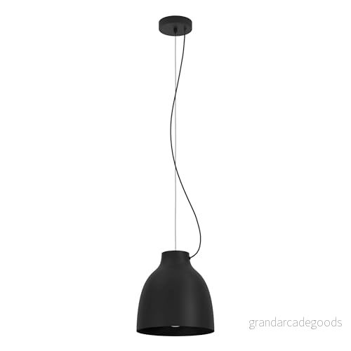 Eglo Camasca hänglampa, 1 lampa, Svart 9008606239054