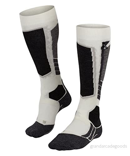 FALKE dam, skidor SK2 kashmir kashmir/merinouollblandning, 1 förpackning Weiß (Woolwhite 2060) 41-42 4043876929996