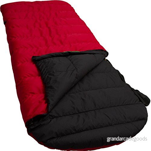 LOWLAND OUTDOOR Ranger Comfort dun filt sovsäck, röd, 230 x 80 cm 8718627780381