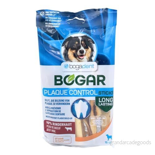 Bogadent Dental Enzyme Stripes UBO0730 Hundgodis, Ljusbrun, 100 g 7640118831450