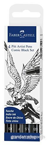 Faber Castell FC267194 illustrationspennor, svart 4005402671946