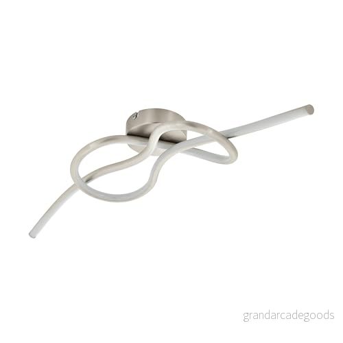 EGLO NOVAFELTRIA takbelysning matt nickel/vit 9002759979379