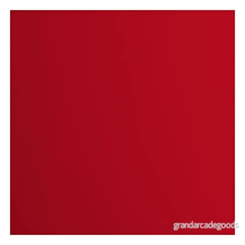 Vaessen Creative Florence Cardstock papper, röd, 216 gram/m², kvadratisk, 30,5 x cm, 20 stycken, smidig, för scrapbooking, korttillverkning, stansning och andra pappershantverk 8716052220816