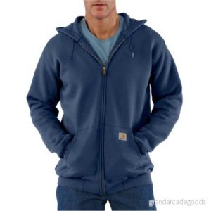 Carhartt herr Tröja med huva fram, Ny marin, L 35481975011 Carhartt herr Tröja med huva fram, Ny marin, L 35481975011