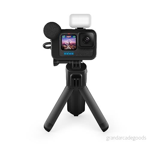 GoPro HERO12 Actionkamera Med Tillbehör, Svart 810116380312