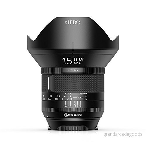 Irix ® Ultravidvinkelobjektiv Firefly 15 mm f2,4 för Nikon F (95 filtergänga, fullformat, extremt lätt, optimerad fokusring) 7640172190029