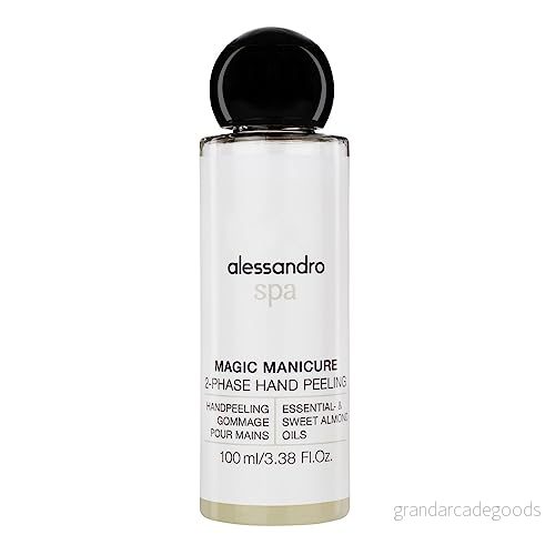alessandro Spa Magic Manicure 2 fas peeling handpeel/handvård med mandelolja, 100 ml 4025087340005 alessandro Spa Magic Manicure 2 fas peeling handpeel/handvård med mandelolja, 100 ml 4025087340005
