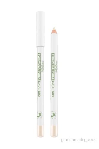 Deborah Milano Kajal ögonpenna ekologisk ren formula för känsliga ögon, hög tolerans med naturliga och ekologiska ingredienser, lätt rökbar, fri från silikon dofter, färg: Vit n 8009518410464