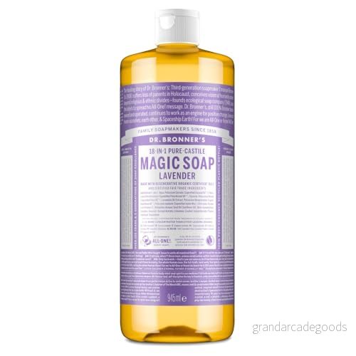 Dr. Bronner's Ren Castile Flytande Tvål Lavendel 945 ml 18787243107