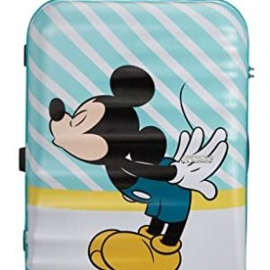 American Tourister Wavebreaker Disney Spinner, Flerfärgad (Musse blå kudde), L(77 cm 96 L), Spinner L (77 L) 5400520044082 American Tourister Wavebreaker Disney Spinner, Flerfärgad (Musse blå kudde), L(77 cm 96 L), Spinner L (77 L) 5400520044082