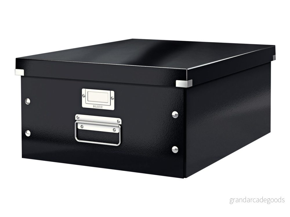 Leitz Förvaringslåda Click & Store WOW Large Svart 4002432396825