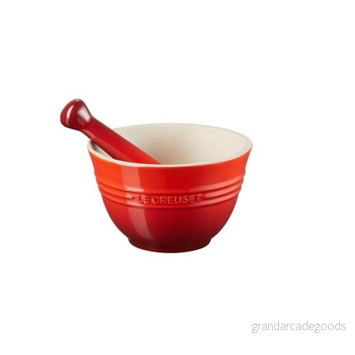 Le Creuset Mortar and Pestle Cerise ø 12 cm 630870310055