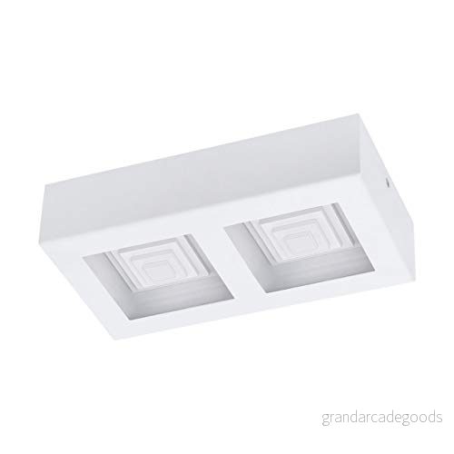 EGLO Ferreros LED-taklampa - 2 lampor - Vitt - 96792 9002759967925