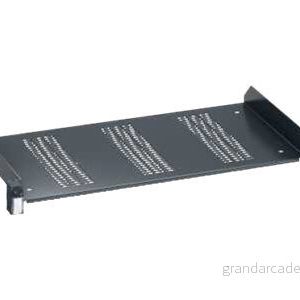 LK Actassi 19” 19 c fixed shelf 1u 250mm deep maximum 15kg 3606485134048