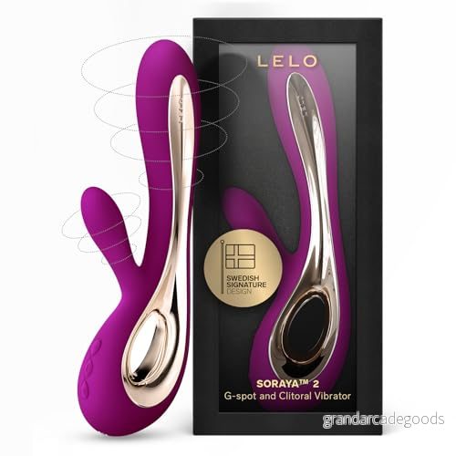 LELO SORAYA 2 Klitoris Vibrator för Kvinnor, Rabbit Sex Toy, G Punkts Vibrator, Stimulering av och Punkt, Vattentät Trådlös Punkt Hennes Njutning, Deep Rose 7350075027949
