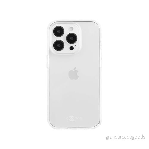 goobay 61344 iPhone skyddsfodral kompatibelt med Apple 14 Pro Max/kameraskydd och skärmskydd/stöttåligt/transparent fodral 4040849613449