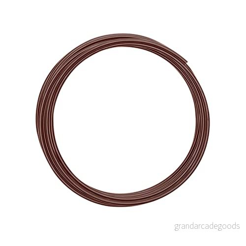 Vaessen kreativ aluminiumtråd 3 mm m chokladmatta, 8716052157051