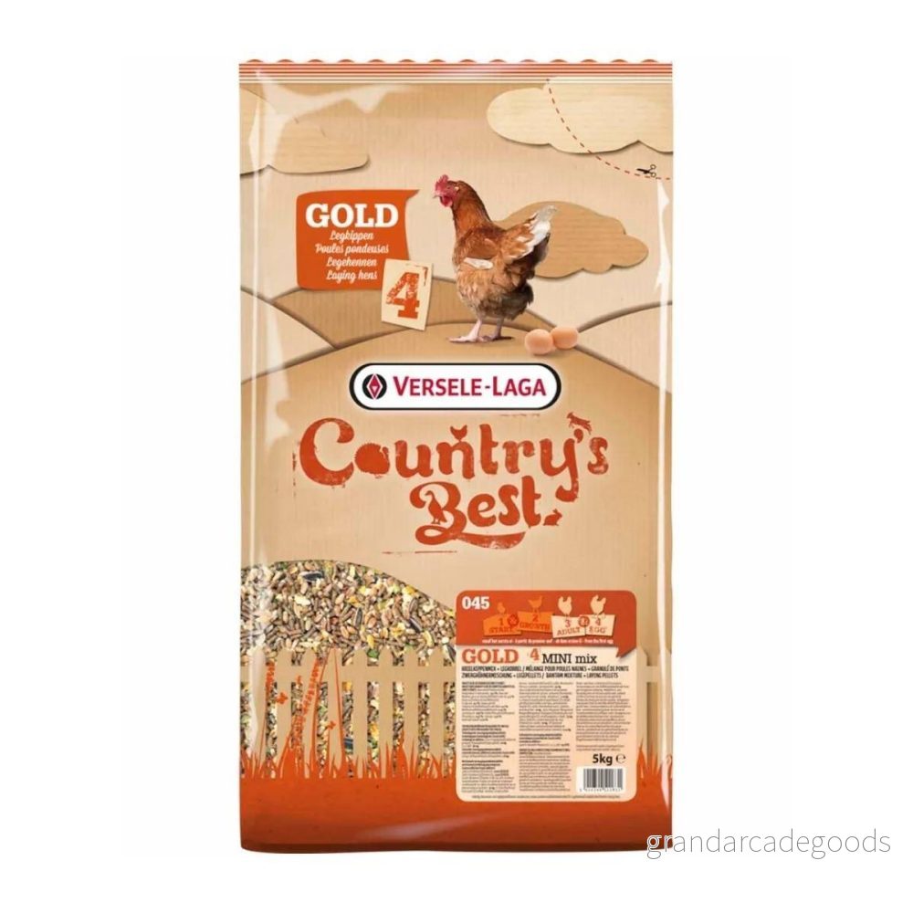 Gold 4 Mini Mix Värpfoder Höns 5 kg 5410340511831