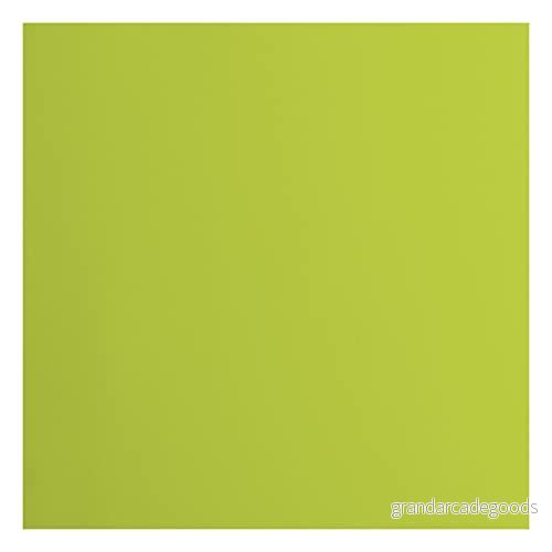 Vaessen Creative Florence cardstock papper, grön, 216 gram/m², kvadratisk, 30,5 x cm, 20 stycken, slät, för scrapbooking, korttillverkning, stansning och andra papperslådor 8716052220700