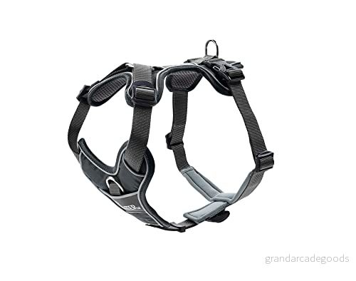 HUNTER DIVO hundsele, M, 5673 cm, grå/grå 4016739676221