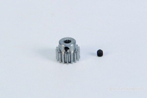 Carson 500013425 motorhjul 17 tänder M 0,6 härdat stål, tillbehör för radiostyrda modeller, RC modellering 4005299134258