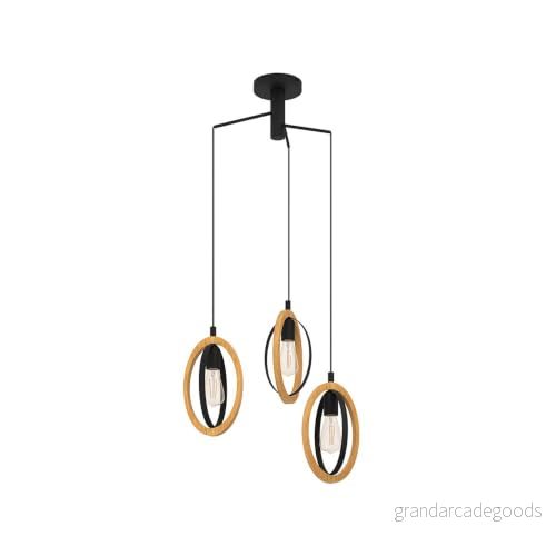 Eglo Taklampa Basildon - 3 ljus - Ø 61,5 cm 9002759434632