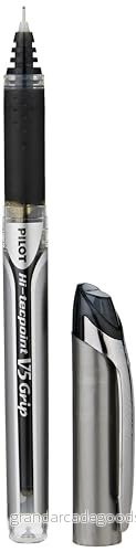 Bläckkulpenna PILOT Hi-Tec V5 Grip svart 4902505279690
