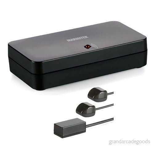 Infraröd förlängning Marmitek Invisible Control 6 XTRA Manövrera enheter i ett slutet skåp Kompatibel med alla europeiska TV avkodare Extra liten mottagare Blaster LED 8718164531477