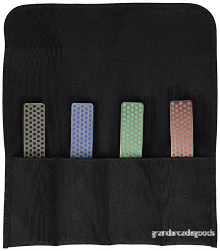 4 tum diamantslipsten deluxe kit med blandade fickmodeller vässare 17042002688