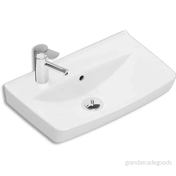 Ifö Spira tvättställ 15018, kranhål V 7391515429466
