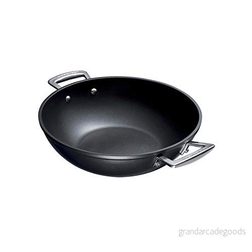 Le Creuset Wok Les Forgees TNS ø 32 cm / 6 Liter standard non stick coating 630870273244