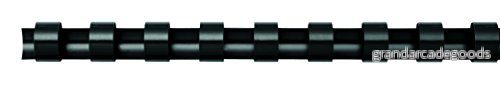 Fellowes 6 mm A4 plastbindande kammar (paket med 100) Svart 77511534539