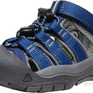 KEEN Newport H2 unisex barn Sandal, Gargoyle med blå djup, 35 EU 887194188093 KEEN Newport H2 unisex barn Sandal, Gargoyle med blå djup, 35 EU 887194188093