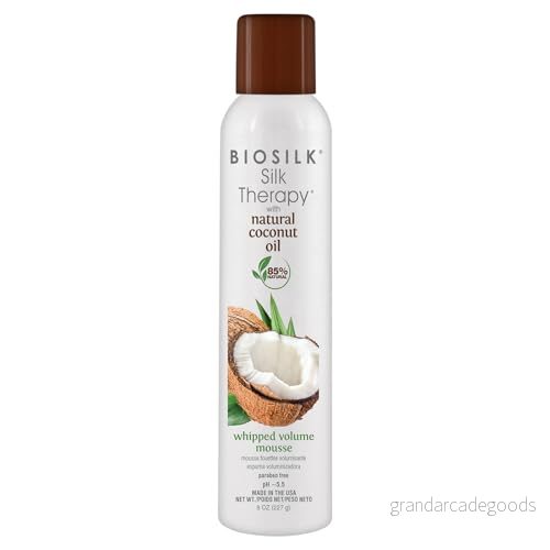 Biosilk Silk Therapy Coconut Oil Volume Mousse 237 g 633911818725