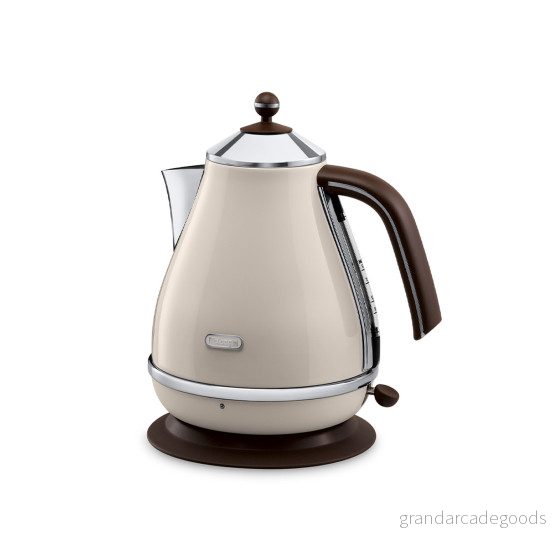 De’Longhi KBOV2001.BG Elektrisk Vattenkokare Rostfritt Stål - 1,7 l - 2 kW - Vit 8004399771970