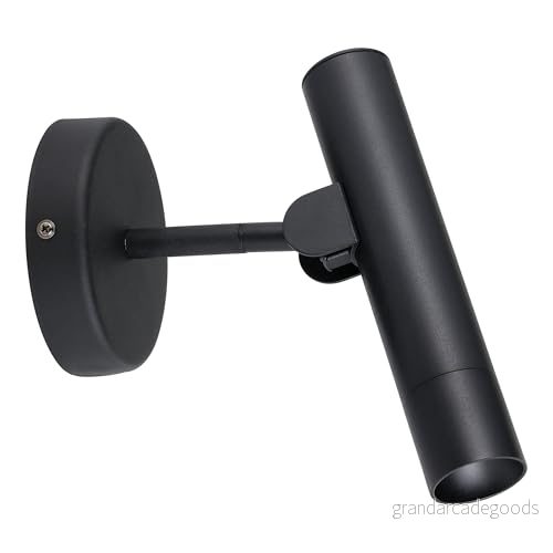 EGLO Almudaina LED-vägglampa, svart, stål 9008606274116