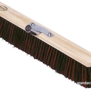Kerbl rymlig kvast 50 cm, arenga/elaston med handtag 24 mm 4018653294789