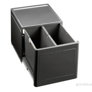 BLANCO Botton Pro 45/2 Manuell; Sopsystem för avfallssortering i köket, med 2 soptunnor (vardera 13 l), golvmontering 45 cm underskåp; 517467 4020684524582 BLANCO Botton Pro 45/2 Manuell; Sopsystem för avfallssortering i köket, med 2 soptunnor (vardera 13 l), golvmontering 45 cm underskåp; 517467 4020684524582