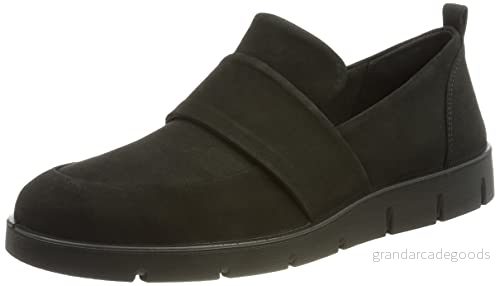 ECCO Bella Loafer Slipins - Svart Nubuck 194890174436