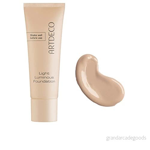 ARTDECO Light Luminous foundation lätt flytande med naturlig finish och blått ljusskydd 1 x 25 ml 4052136160734