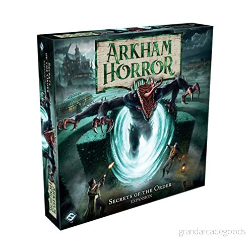 Fantasy Flight Games Arkham Horror Third Edition: Secrets of the Order FFGAHB06 Brädspel, Flerfärgad, Från 14 år 841333112639
