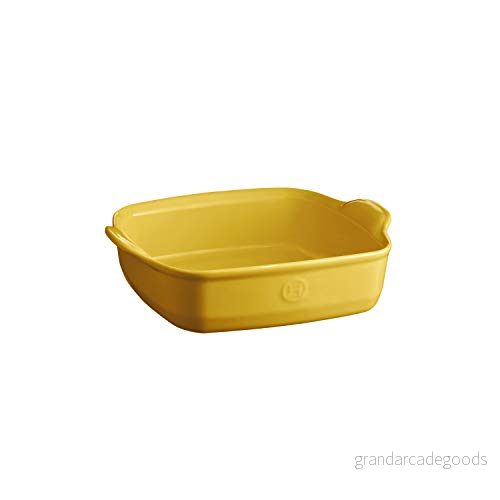 Emile Henry EH902050 fyrkantig ugnsform, keramik, Provence gul, 28 x 23 7,5 cm 3289319020504