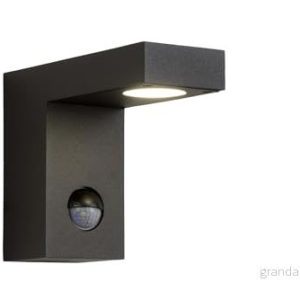 Lucide LED utomhusvägglampa Texas med rörelsevakt 5411212281005 Lucide LED utomhusvägglampa Texas med rörelsevakt 5411212281005