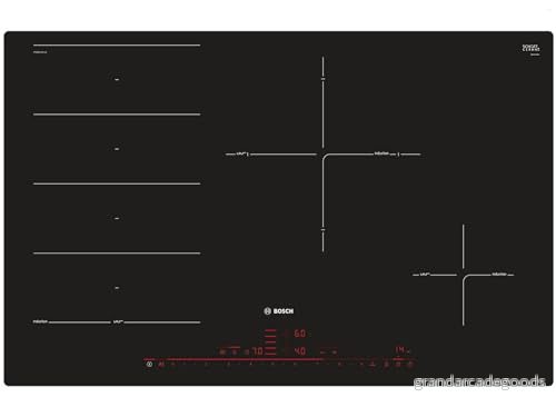 Bosch Serie 8 PXE801DC1E Induktionshäll – 4 kokplattor – svart 4242002849225 Bosch Serie 8 PXE801DC1E Induktionshäll – 4 kokplattor – svart 4242002849225