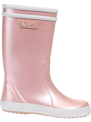Aigle Pojkar unisex barn Lolly Irrise 2 gummistövlar, pärlfärgade, 26 EU 3246578881185