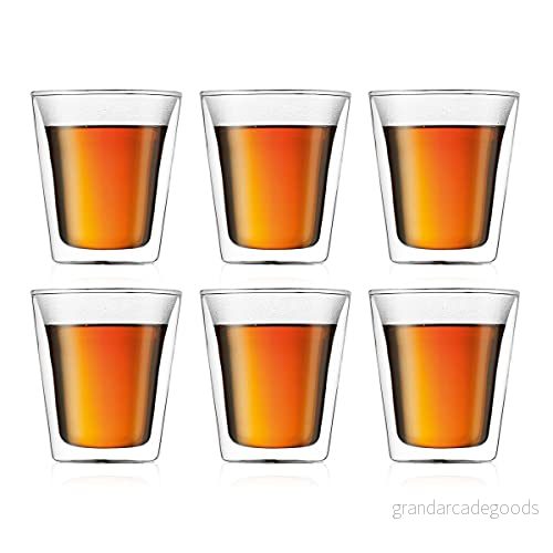 Bodum CANTEEN glasset (dubbelväggig, 0,2 liter) transparent 699965300616